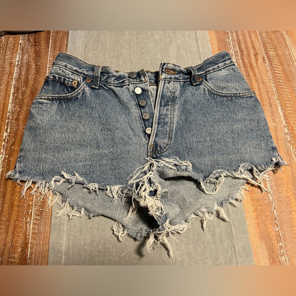 Levi's Light Blue Classic Denim with Yellow Stitching